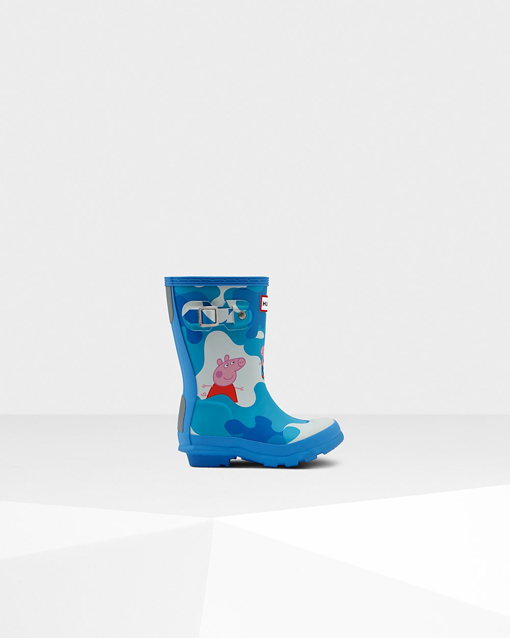 Botas de Lluvia Hunter Niños - Original Little Peppa Pig - Azules - CJFWQNM-86